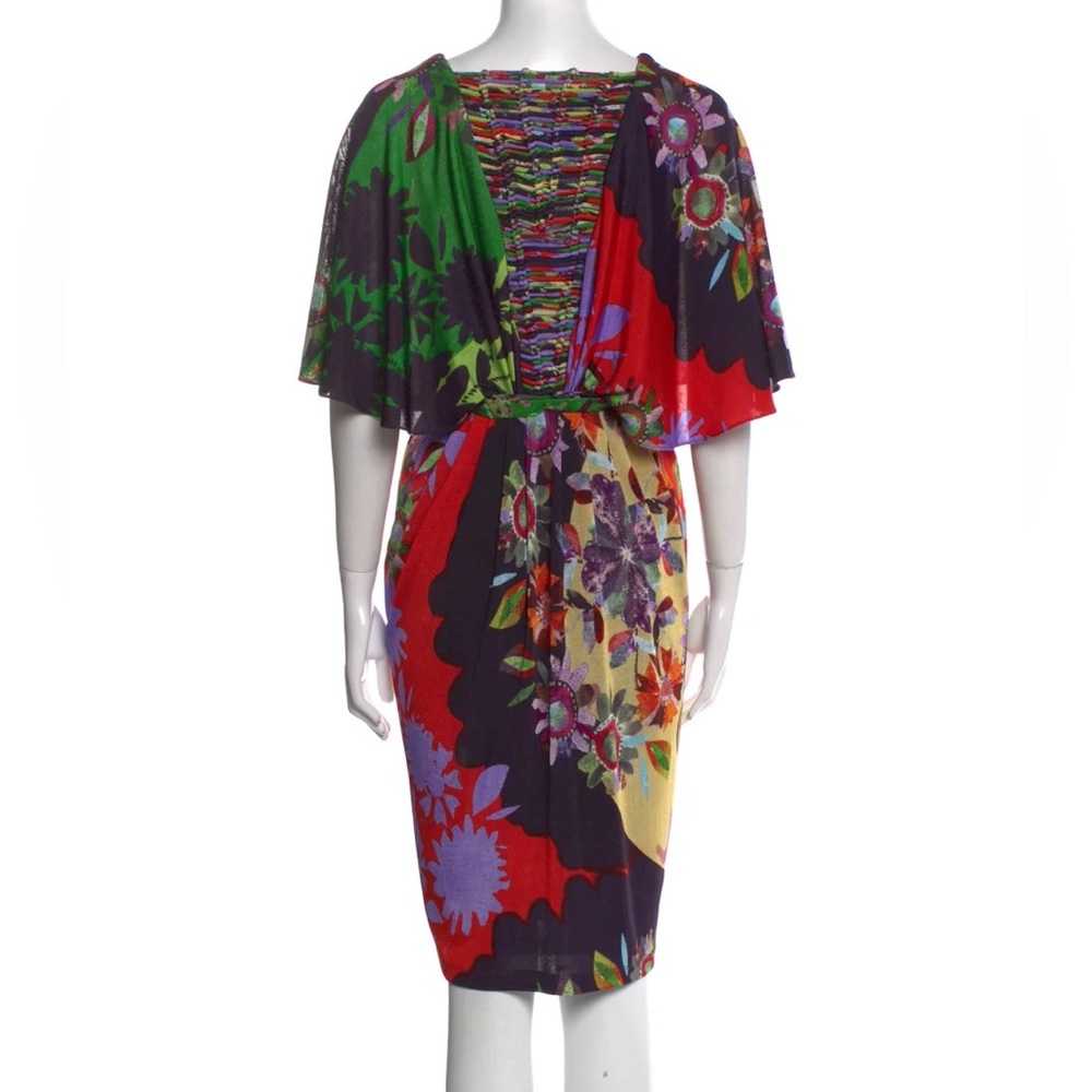 Anthropologie Ranna Gill floral knee length dress NWOT